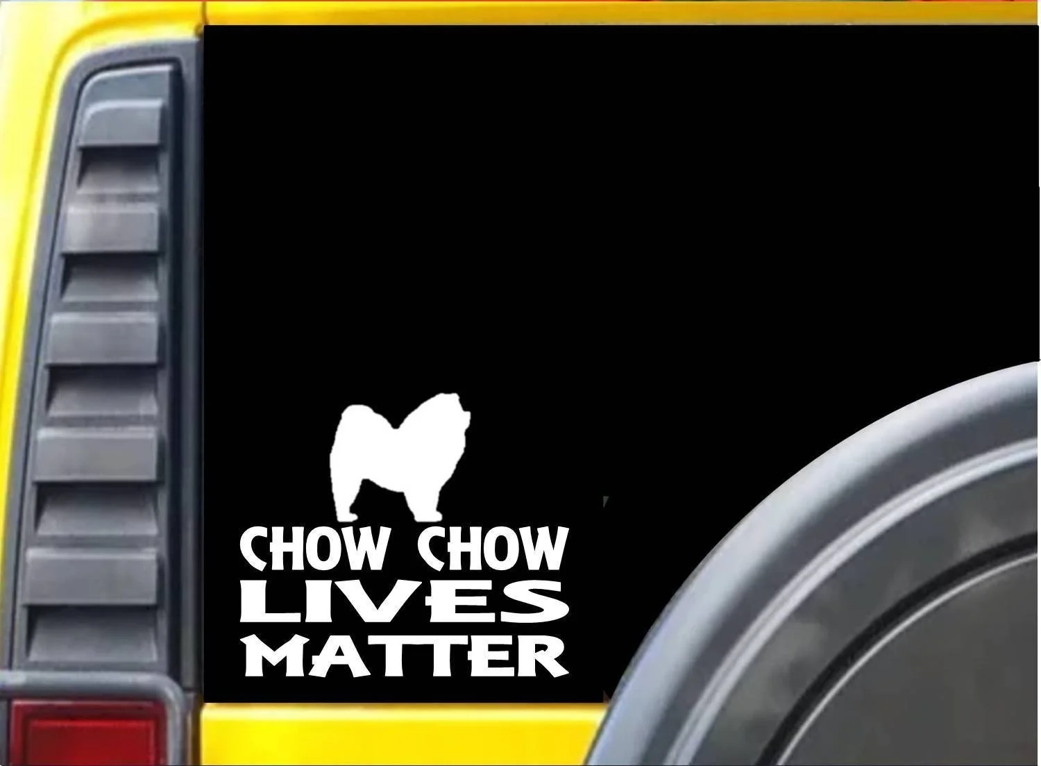 Chow Lives Matter стикер k168 6 дюймов собака наклейка на оконное стекло наклейка|Наклейки|