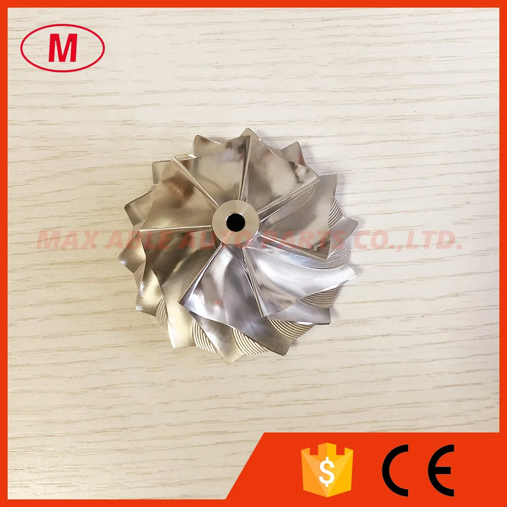 RHF5 52.56/68.00mm 7+7 blades high performance turbochargeraluminum 2618/milling/billet compressor wheel | Автомобили и мотоциклы
