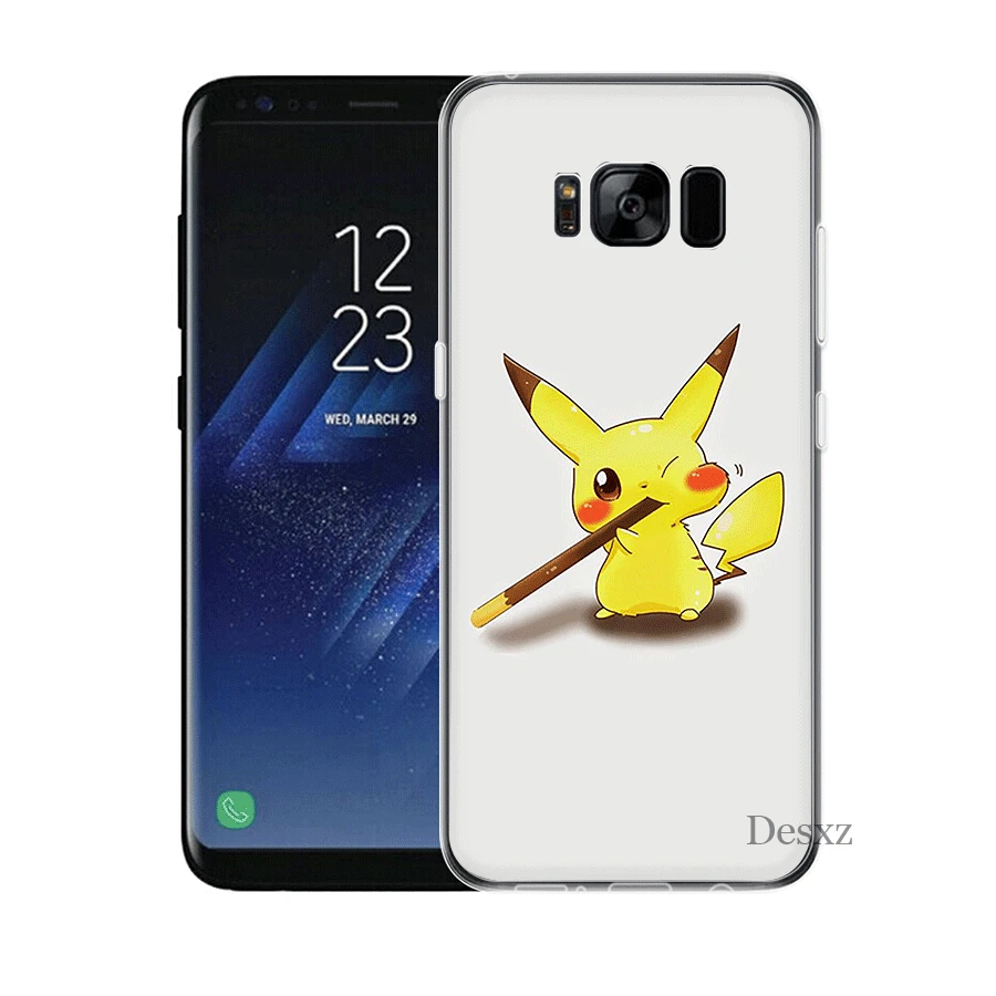 H5 Чехол для мобильного телефона samsung Galaxy J7 J6 J5 J3 J2 J1 Prime жесткий чехол cool pokemons pika корпус с рисунком - Цвет: H5