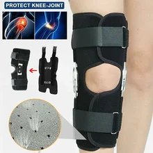 1PC Knee Bracket Support Knee Pad Compression Belt Arthritis Stabilizer Support Joint Fixation Protection Knee Pad medical knee brace protect support knee orthosis fixation adjustable hinge splint for knee joint fracture