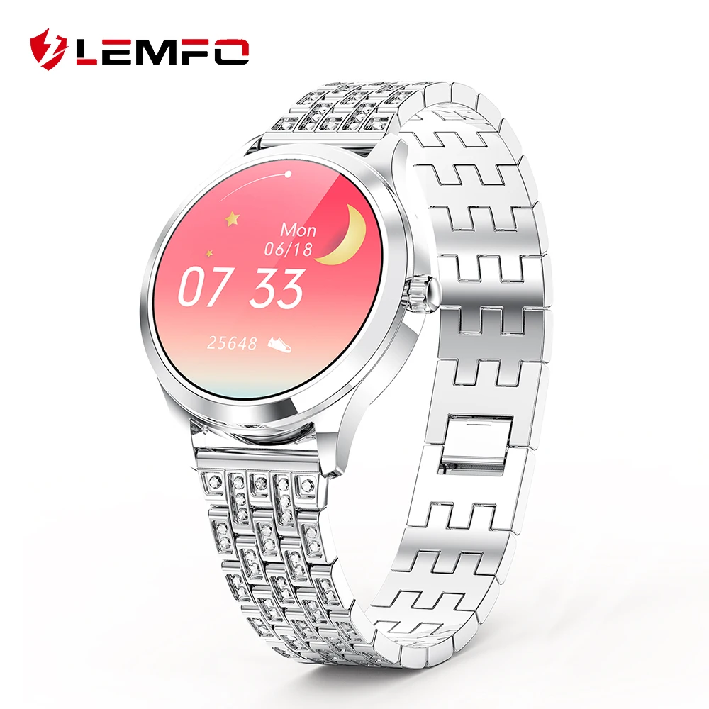 Смарт часы LEMFO LW07 женские 1 09 дюйма 2020 D водостойкие IP67|Смарт-часы| |