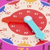 Children Montessori Wooden Clock Toys Hour Minute Second Cognition Colorful Clocks Teaching Aids for Kids Preschool Children 5