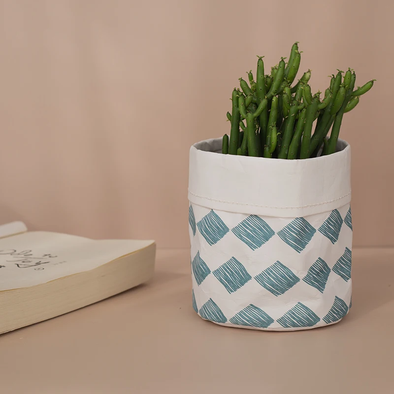 2020 New Style Waterproof Flower Pot Cover Multifunctional Desk Organizer Cosmetic Pen Box For Home Decor pot