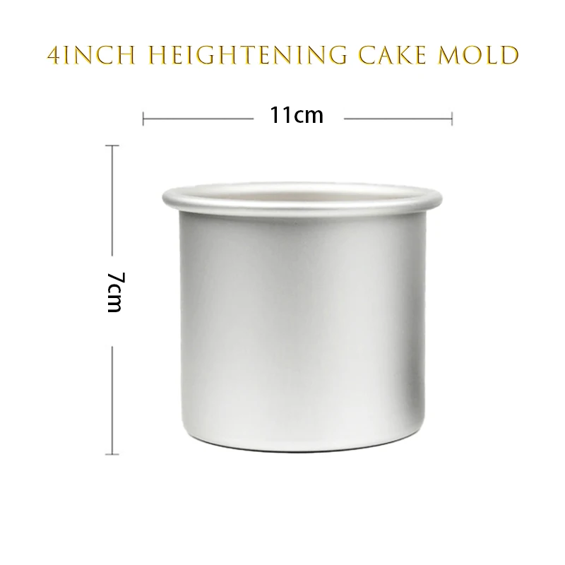 

4 Inch Cake Pan Round Tier Baking Cake Pans Set for Baking Steaming,Baking Round Cake Pan