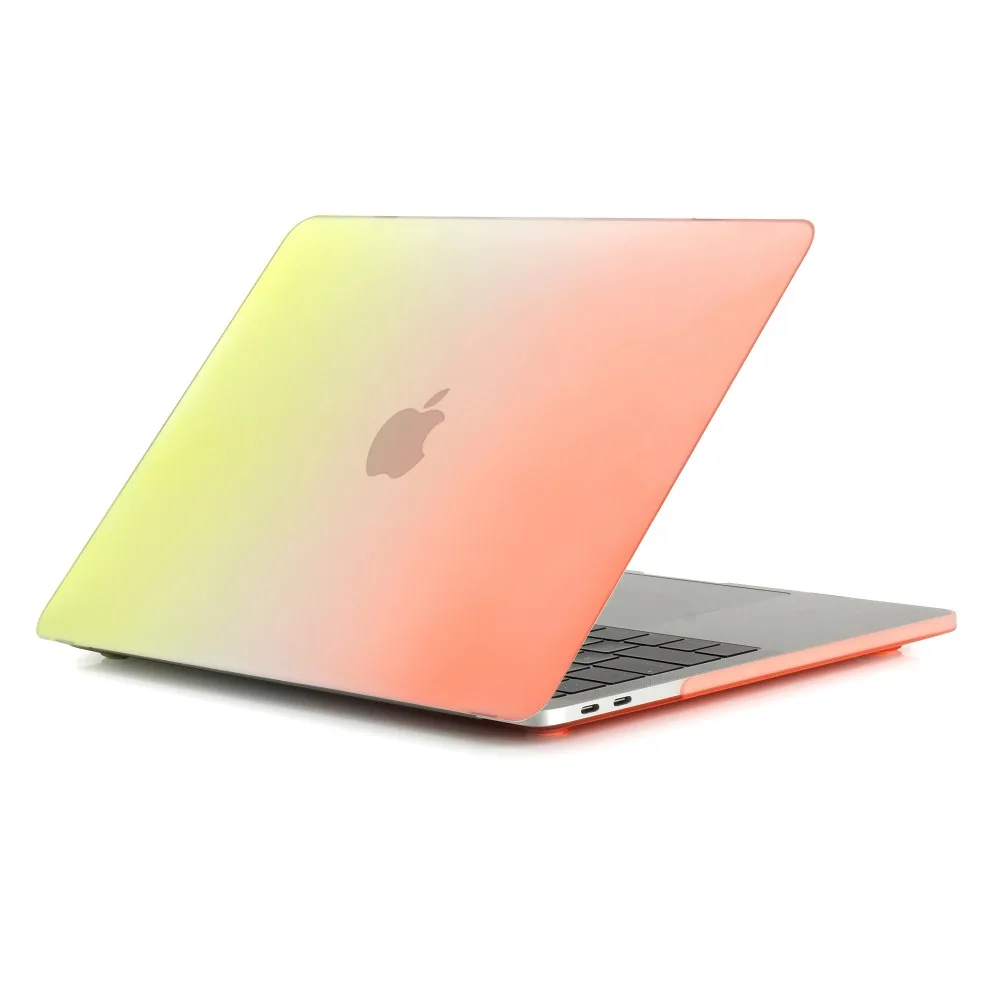 Тонкий чехол для ноутбука Macbook Air 13 Pro 13 Радужный Цветной корпус для Macbook Air Pro retina 11,6 12 13,3 15,4 крышка