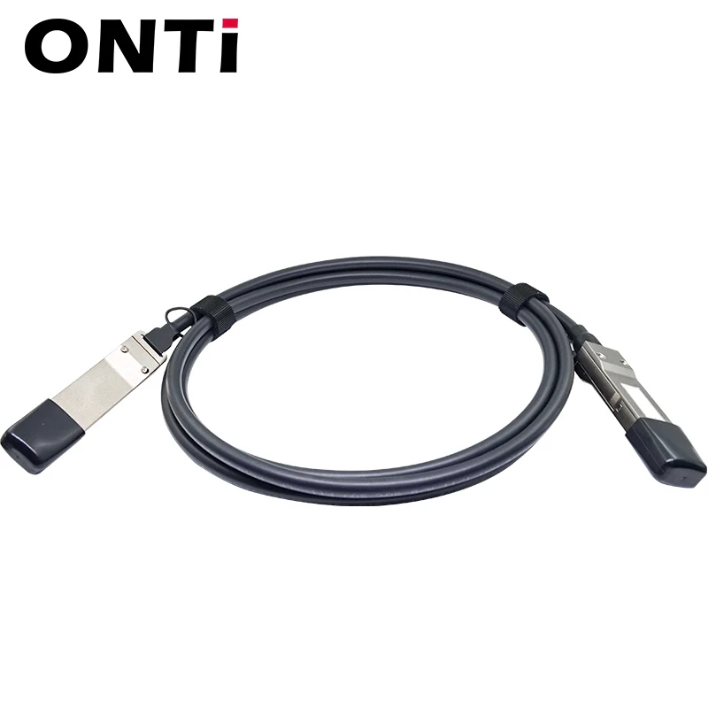 ONTi-Passive Direct Attach Copper Twinax Cable, 40G, QSFP+ to QSFP+ DAC, 0.5m, 1m, 2m, 3M, 5m, for Huawei, Cisco, Dell, Juniper