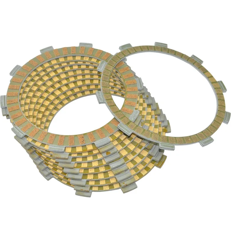 10Pc Motorcycle Friction Clutch Disc Plate For Suzuki GSR750 GSXR750 GSX-R750 GSX-S750 RF900R TL1000S GS1200 GSF1200 Bandit 1200 |