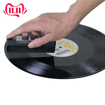

Vinyl Record Cleaner Gramophone Cleaning Brush Professional Anti Static Velvet Record Cd Player Record Scrub Clean Tool