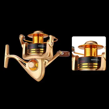 

Fishing Gear New Spinning Wheel Metal Reel HK1000-7000 Outdoor Supplies Fishing Reel 12/12+1 Y4UB