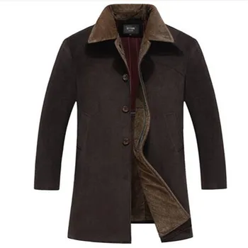 

Thicken Long Mens Woolen Coat 50% Off Men' s Wool Jacket Winter Casual Warm Cashmere Clothing Plus Size 5XL 6XL