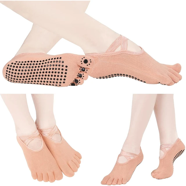 Custom Indoor Crew Cotton Anti Slip Dance Bare Pilates Grip Socks for Women  - China Socks and Cotton Socks price