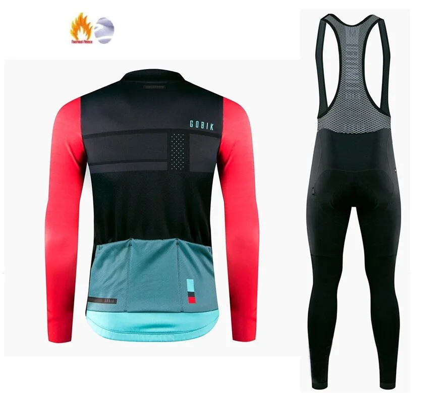 Ropa ciclismo теплый зима Термальность флис велосипедная одежда Для Мужчин's Велоспорт Джерси костюм для прогулок верховой езды на велосипеде, MTB Костюмы комбинезон наборы для ухода за кожей