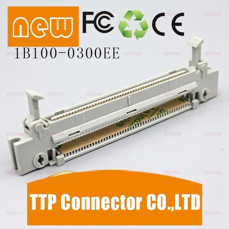 

2pcs/lot 1.27mm legs width 1B100-0300EE Connector 100% New and Original