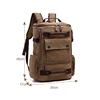Men's Backpack Vintage Canvas Backpack School Bag Men's Travel Bags Large Capacity Backpack Laptop Backpack Bag Rucksack 3