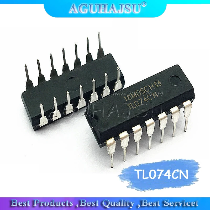 10 шт. TL074CN DIP14 TL074 DIP 074CN новый и оригинальный IC | Электронные компоненты