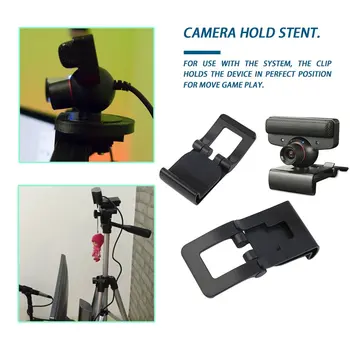 

New 1pcs TV Clip Mount Holder Stand For Sony Playstation 3 for Sony PS3 Move Controller Eye Camera Games wholesale price Promoti