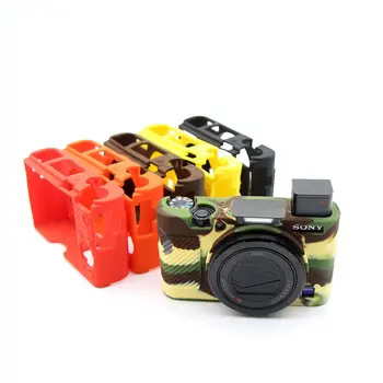 

RX100 M3 M4 M5 Camera Bag Soft Silicone Rubber Protective Body Cover Case Skin For Sony RX100 III IV V RX100IV RX100V