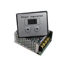 AC 220V napięcia SCR regulator mocy ściemniacz 4000W silnik elektryczny prędkość temperatura kontroler dla piec elektryczny bojler