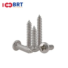 

50/10/5pcs M1.2 M1.4 M2 M2.2 M3 M3.5 M4 M5 M6 M8 304 Stainless Steel Small Cross Phillips Pan Round Head Self Tapping Screw