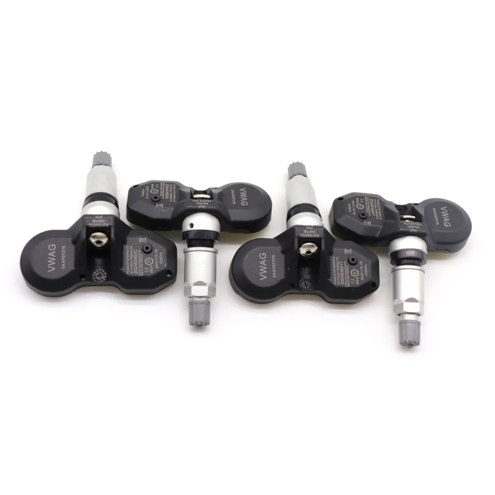 Система контроля давления в шинах 433 МГц для Volkswagen CC Passat CC Tiguan 2007- TPMS сенсор 3AA907275 3AA907275B