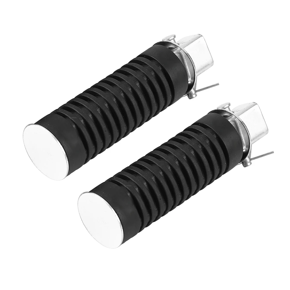 Пара абсолютно новых Aftermarket мотоцикл Черный ABS железная подставка для ног Peg педали для Honda CB125S CB100 CG125