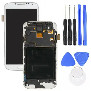 

Replacement LCD Screen Display Digitizer Assembly With Brightness Control Digitizer for Samsung Galaxy S4 i9505 with Tools
