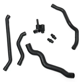 

1 Set Car Crankcase Ventalation Air Intake Breather Hose Kit 7 Piece Kit for Mercedes