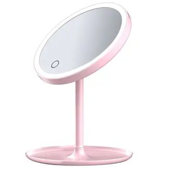 

Makeup Mirror with 3 Level Adjustable Led Light Dressing Table Mirror Beauty Ring Light for Photo Fill Light
