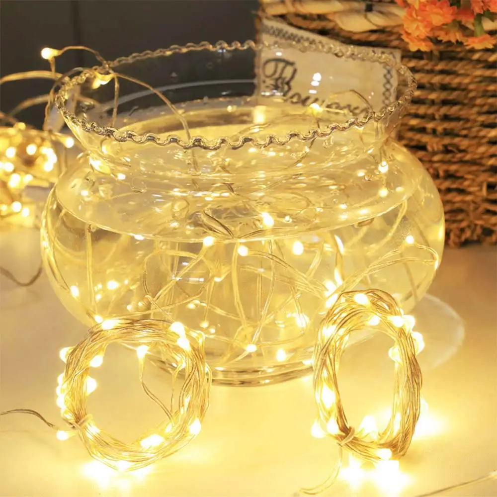 Fairy Light 300LED LED Lights Garden Wedding Fairy String Light Romantic Voice Control Festival Parties Fairy String Xmas Decor