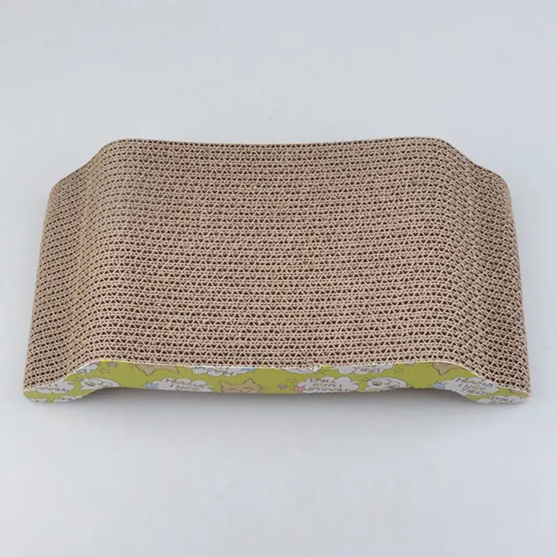 Когтеточка для кошек С Кошачьей Мятой аркой в форме моста 41x20,5x4 см