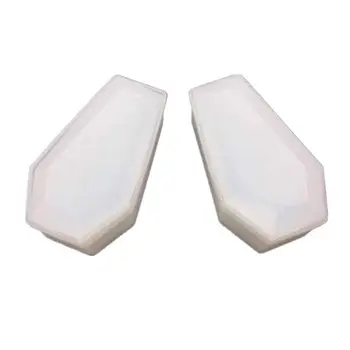 

DIY Crystal Epoxy Mold Storage Box Molds Dark Vampire Coffin High Mirror Crafts Making Mould