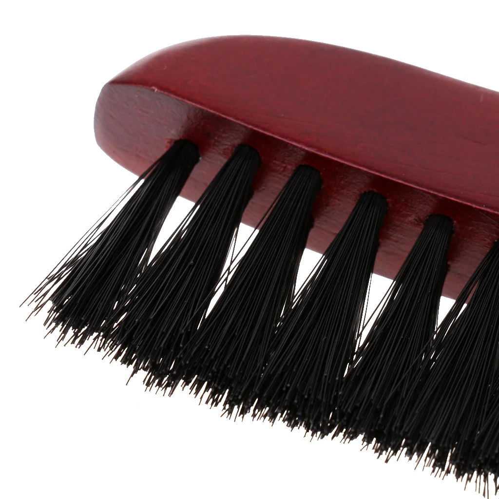 Wood Handle Snooker Pool Table Brush and Rail Brush - Billiards Table Cleaning Tool
