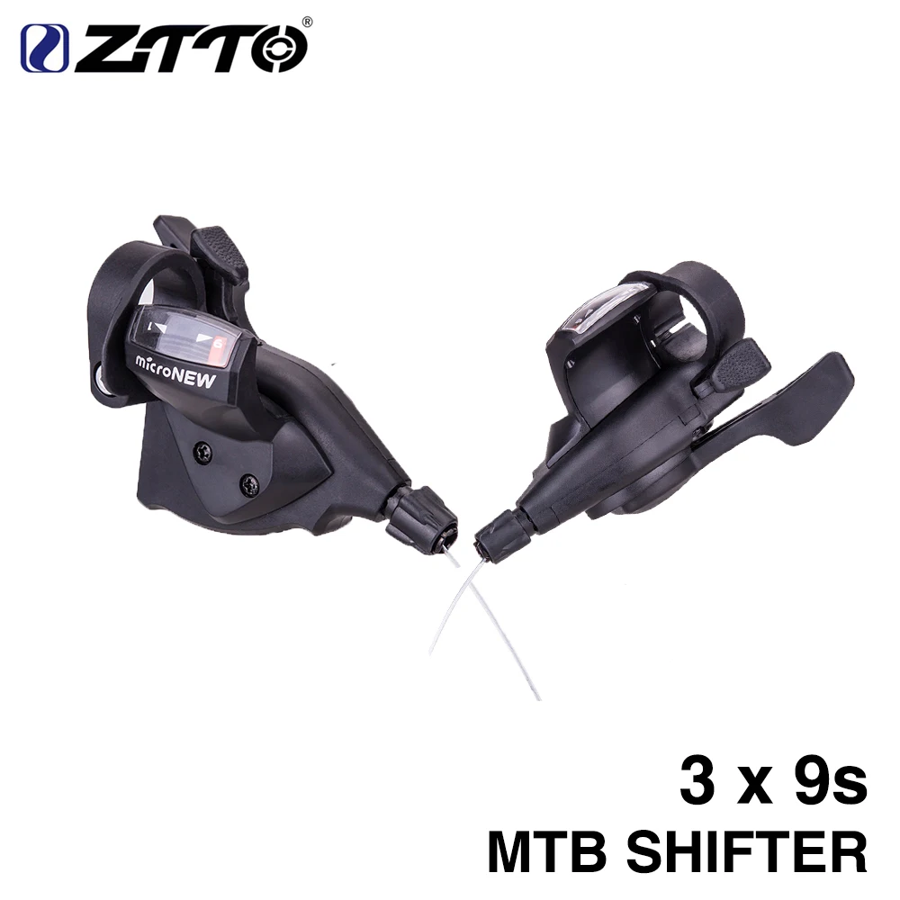 Велосипедный переключатель ZTTO MTB 3X9 27 скоростей 3S 9S левый правый для микроew R50 R70