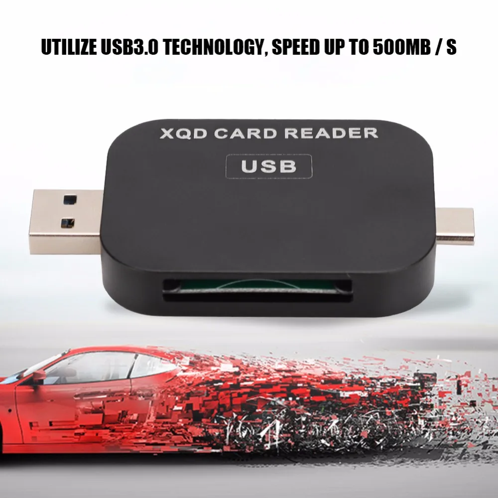 Высокая скорость USB3.0/type-c XQD кардридер концентратор 500 МБ/с./с инструмент передачи для Nikon D4 D5 D500/для sony XQD Интерфейс камеры
