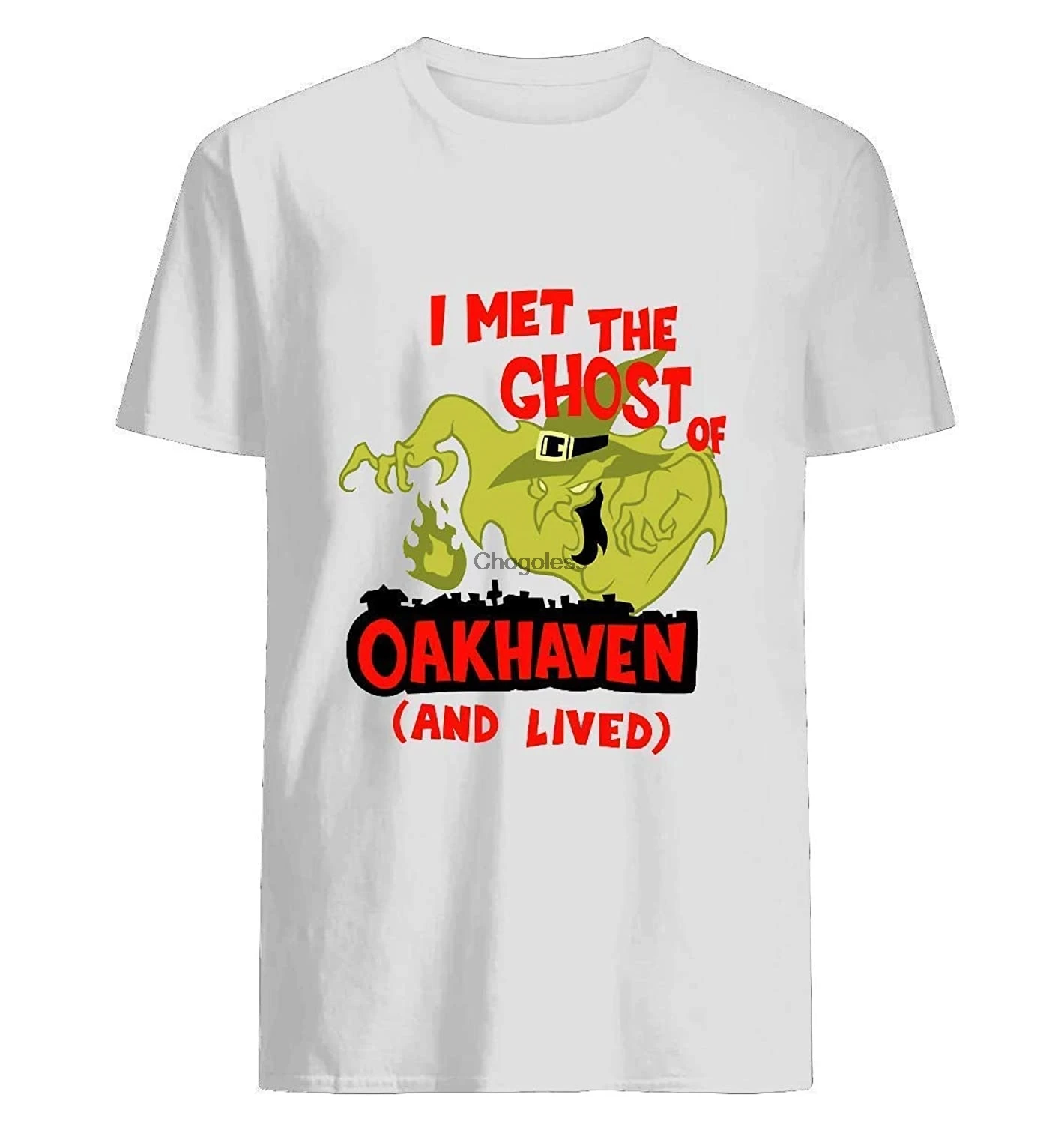 Ghost of Oakhaven Cotton Short Sleeve T Shirt Hoodie for Men Women Unisex1(1) | Мужская одежда