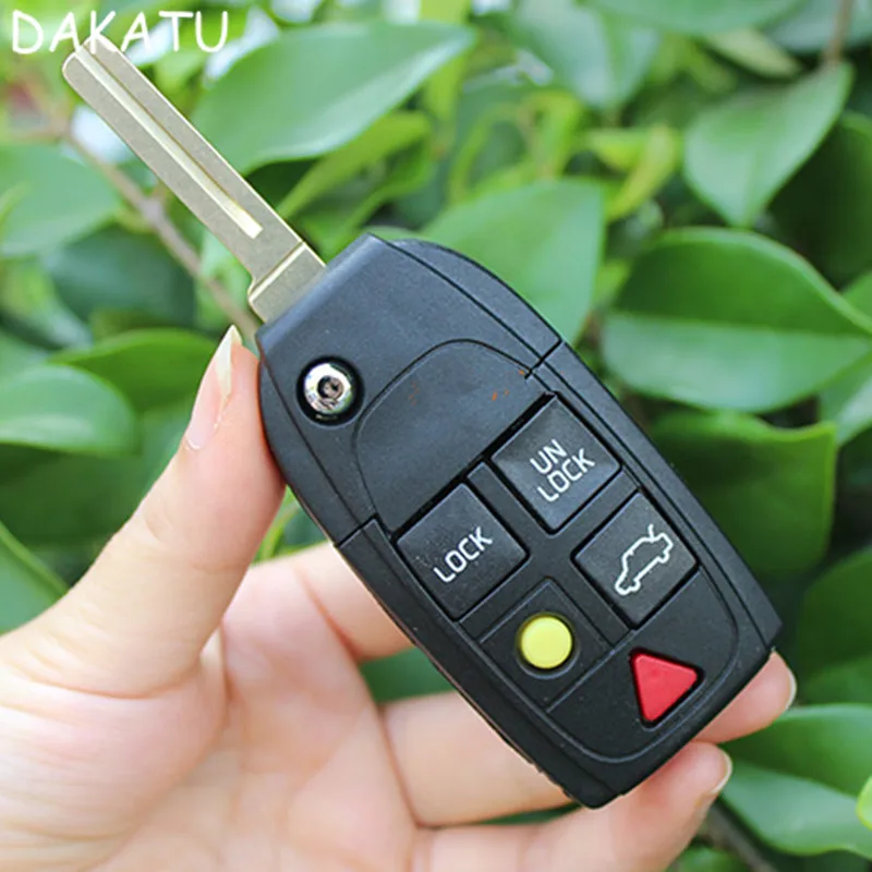 DAKATU 5 кнопок дистанционный раскладной ключ складной Автомобильный оболочка для