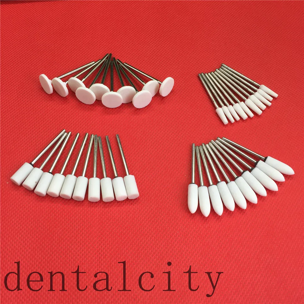 

1 set /40PCS Dental Lab Equipment Gravel Ceramic Finishing Stone FG Bur Polisher 2.35mm Dental Materials