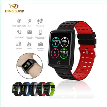 

BINSSAW F3 Smart Bracelet Color Screen Heart Rate Blood Pressure Monitoring Track Movement IP68 Waterproof Health for Smart