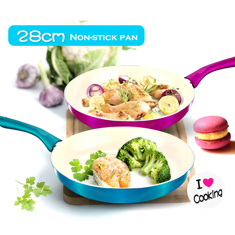 

Medical stone Pan ASD non-stick egg 8/10 INon-stick Copper Frying Pan With Ceramic Coating No Oil-smoke Kitchen Cooking Tool