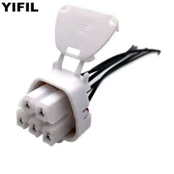 

2/4/10pcs/lot 5-way 5 Pin Connector Plug With Wire Cable Pigtail For Hyundai Toyota Fuel Pump 90980-11077