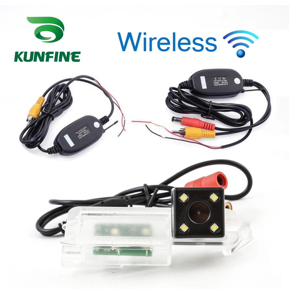 Беспроводная CCD Автомобильная камера заднего вида для Jeep Compass камера заднего вида