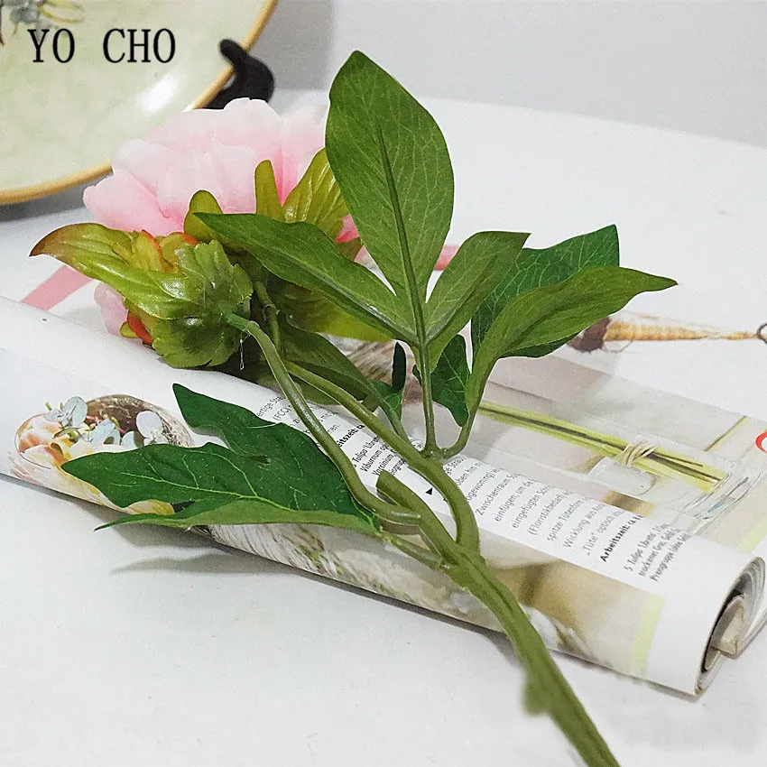 fake peonies artificial flower silk peony wedding decoration  (8)