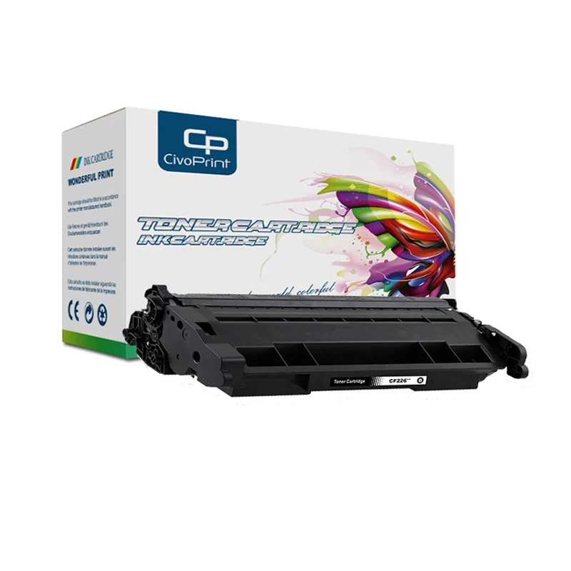 Черный тонер-картридж Civoprint CF226A 26A 226A совместимый с HP LaserJet Pro M402n M402d M402dn M402dw MFP M426dw |