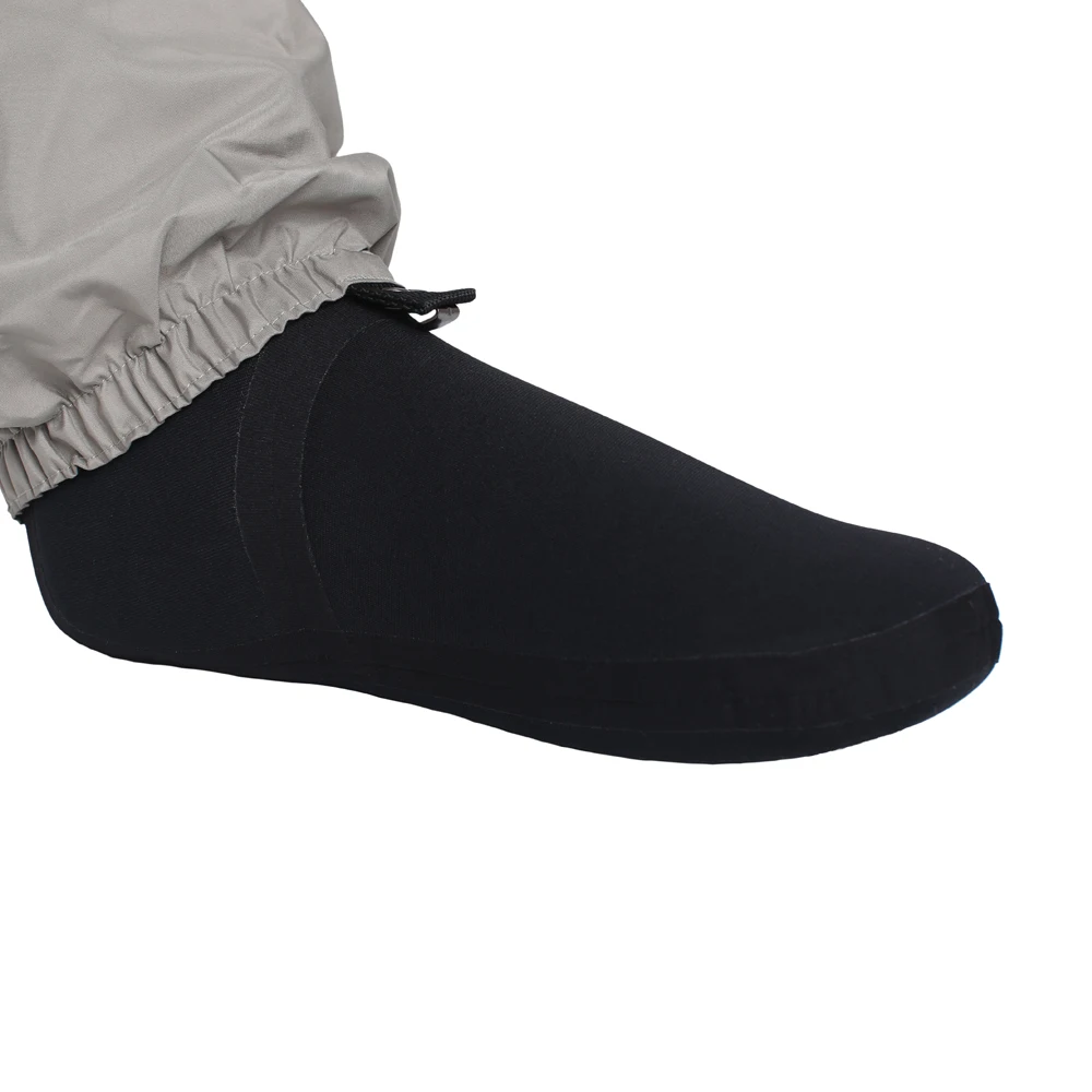 Pesca com Mosca Respirável Cintura Waders Stockingfoot Alta Calça Wader Pato Caça Wading Calças 14 Respirável pesca com mosca cintura waders stockingfoot