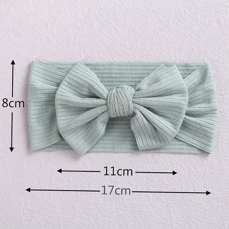 Baby Accessories luxury	 Baby Bows Headband For Girls Hair Accessories Stripe Nylon Headwrap Infant Wide Turban Traceless Kids Ins Elastic Hair Bands baby accessories store near me	