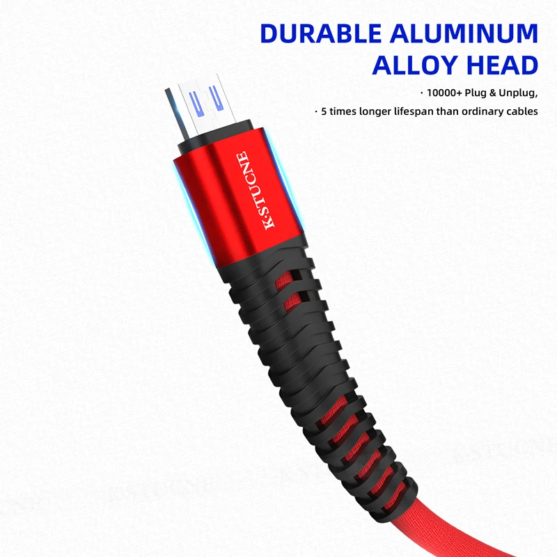 Кабель Micro USB провод для быстрой зарядки и передачи данных Шнур зарядный кабель