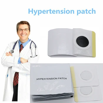 

50pcs/25bags lot Traditional Chinese herbs healthy and quickly reducing high blood pressure anti hypertension patch