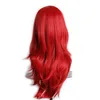 WoodFestival Heat Resistant Wigs Synthetic Hair Women Long Cosplay Wig With Bangs Wavy Pink Red Brown Purple Black Blue Blonde ► Photo 2/6