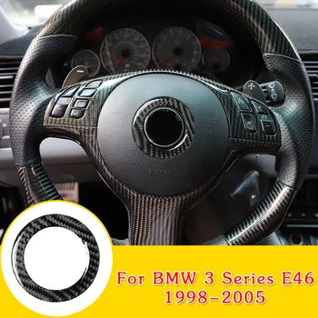 

For BMW 3 Series E46 4-door Steering Wheel trim Double-sided tape Decor Car