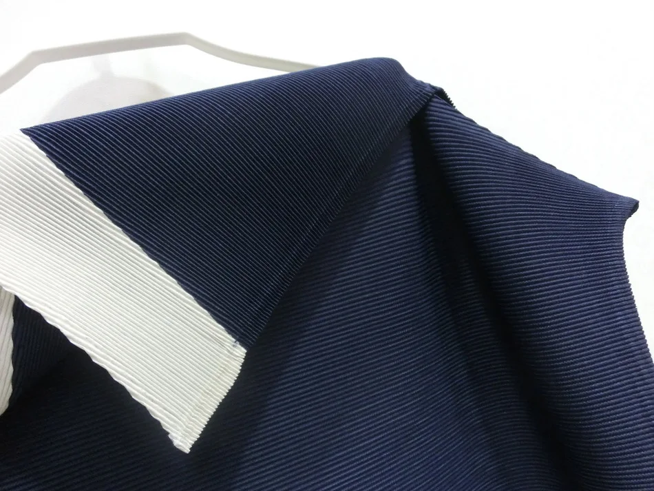 Горячая Распродажа Miyake модное платье трапециевидной формы с коротким рукавом и лоскутным воротником